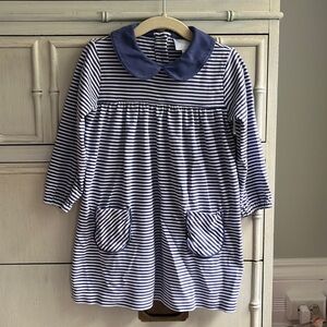 Little English Evelyn Dress - Navy